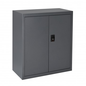 Economy Stationary Cupboard Low Graphite Ripple